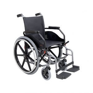 Silla de ruedas de acero Celta peso máximo 150 Kg